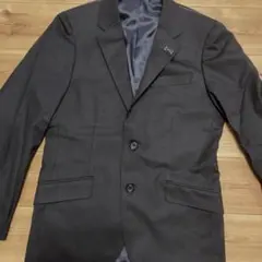 新品MEN'S BIGIメンズビギ　ストライプジャケット　スーツ上　ブラック　S