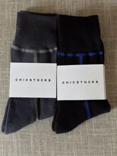 CHICSTOCKS ソックス 2足セット CH-002
