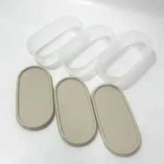 ね11【未使用】4個セット/タッパーウェア MMだ円#2 Tupperware