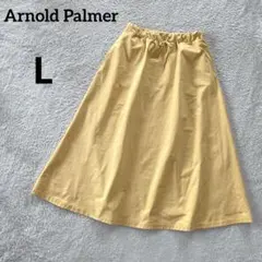 アーノルドパーマーArnold Palmer ロングフレアスカート L イエローのサムネイル