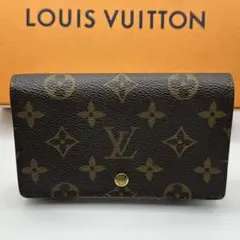 ルイヴィトン ポルトモネジップ モノグラム 二つ折り財布