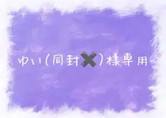 ゆい（同封✖️）様 専用