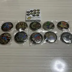 絶版 2019年製 marvel ヴィンテージ デザイン 缶バッジ コンプ 10