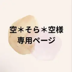 空＊そら＊空 様専用ページ