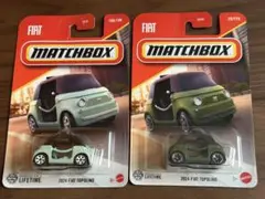 MATCHBOX 2024 FIAT TOPOLINO 2台セット