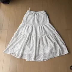 huitieme nid レースロングスカート