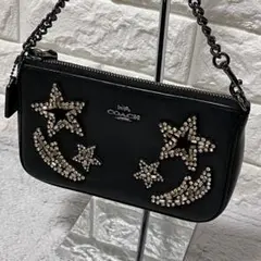 希少✨COACHコーチ BELT BAG WITH GEMSTONES 蜂 黒 - メルカリ