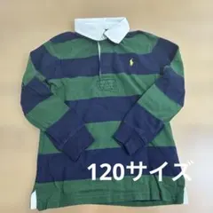 Polo Ralph Lauren ストライプ ポロシャツ　ラグビーシャツ　長袖