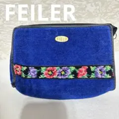 FEILER ポーチフェイラー ポーチ シュニール織り アネモネ ノアーズ 花柄