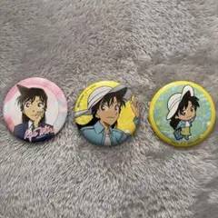 名探偵コナン　毛利蘭　缶バッジ3個セット