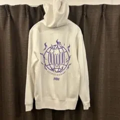 MIW✖️UWコラボパーカー ホワイトL みつきなんだよねカラー