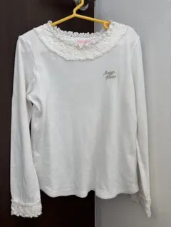 【緊急限定値下】mezzo piano 長袖カットソー 130cm ホワイト