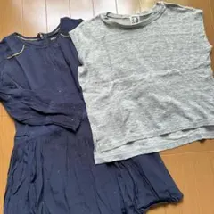 美品120 ZADIG&VOLTAIRE ワンピ&アーバンリサーチ リネンニット