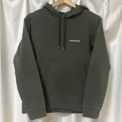 mont-bell フード付きパーカー M オリーブグリーン