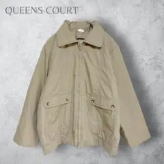 【QUEENS COURT クイーンズコート】　ブルゾン　ジャンパー　ジップ
