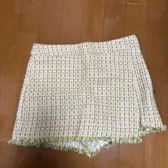 ZARA ツイードショートパンツ Mサイズ