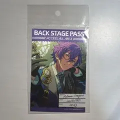 あんスタ 乙狩アドニス バックステージPASS風ステッカー