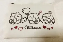 ちいかわ　バレンタインポーチ　未使用　ハチワレ　うさぎのサムネイル