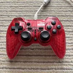 【ジャンク品】HORI PAD 3 MINI クリアレッド コントローラー
