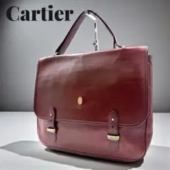 Cartier カルティエ マストライン ビジネスバック ブリーフケースのサムネイル