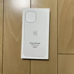 新品未使用アップル純正　iphone 12ProMaxシリコンケース ホワイト