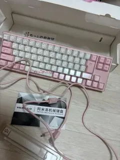 アミロ　ゲーミングキーボード 桜　ducky varmilo miya pro