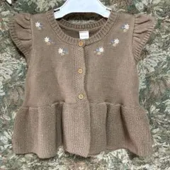 〔新品タグ付き〕ブラウンニットセーター 100センチ