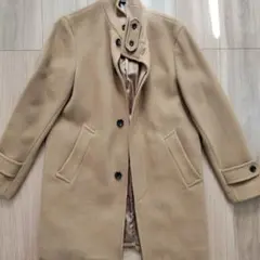 UNITED ARROWS ベージュ ステンカラーコートのサムネイル