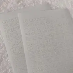 ひらがなシール 2枚セット