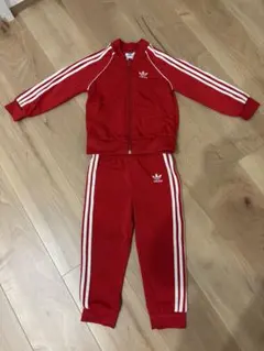 adidas アディダス オリジナル トラックスーツ セットアップ ジャージ 赤のサムネイル