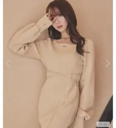 【美品】RoseMuse 2way cross slit onepiece