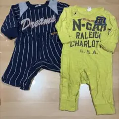 ロンパース・カバーオール 2点セット