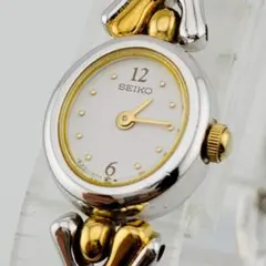 SEIKO 新品電池 美品 腕時計 1E20-0540 コンビ ブレスレット - メルカリ