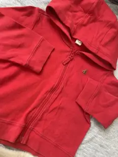 baby GAP/ギャップ/80/90/赤/レッド/パーカー/bear/クマ/