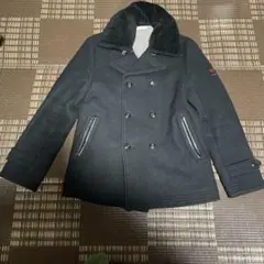 19AW Deluxe Clothing デラックスクロージングPコートM 黒