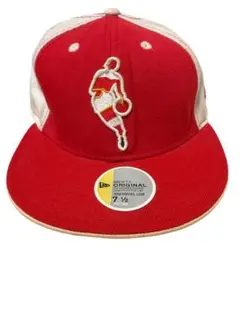 古*ウ様 NEW ERA 59FIFTY NBA キャップ 赤白 7 1/2