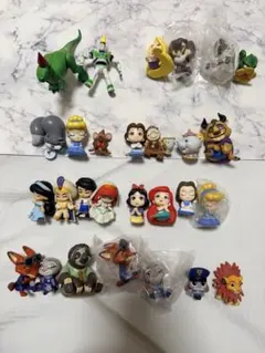 ディズニー ミニフィギュア まとめ売り ガチャガチャ ならぶんです