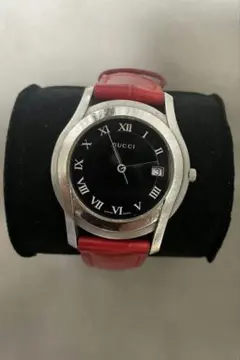 グッチ GUCCI 5200M1 ブラック文字盤 メンズ 腕時計 稼働 新品電池