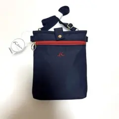 【新品未使用】Kitamura ネイビー ポーチKTM300801-01
