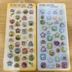 クレヨンしんちゃん 3D立体シール 2枚セット　海外限定の正規品