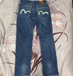 EVISU No2 2001 W32 虎耳 デニムパンツ エヴィス No.2 - メルカリ