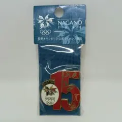 【公式ライセンス】長野オリンピック 1998 記念ピンバッジ