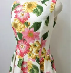 【新品・未着用】M'S GRACY 花柄ワンピース サイズ40