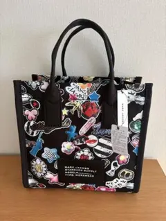 新品　MARC JACOBS マークジェイコブス　マルチ柄トートバッグ