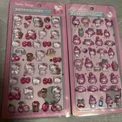 サンリオ立体シールセット※海外製