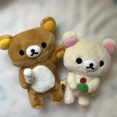 リラックマ コリラックマ ジャンボ ぬいぐるみ おすわり編3 特大 ペアセット リラックマ コリラックマ ジャンボ ぬいぐるみ おすわり編3 特大 ペア