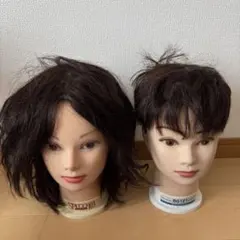 カット練習用ウィッグ7体セット① - メルカリ