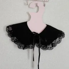 最終価格【新品】青木美沙子 NINA‘s ニナス レースつけ襟 濃黒