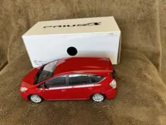 トヨタ プリウスαミニカー 赤 1/24