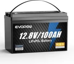 SUNGA リチウムイオンバッテリー 100Ah SUNGA リン酸鉄リチウムイオンバッテリー 12.8V 100AH 本体 - メルカリ